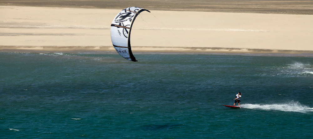 Kitesurfen in Leucate