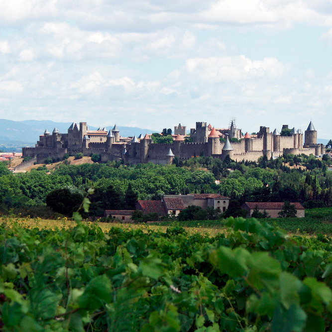 Carcassonne castle La Cité