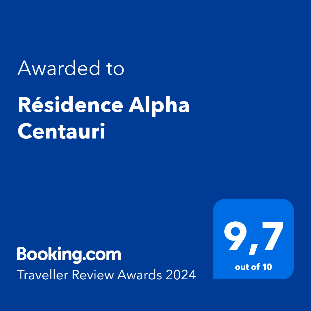 Booking.com Award "Residence Alpha Centauri"